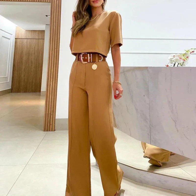 Edmonton Essence™ | Chic Top & Pants Set