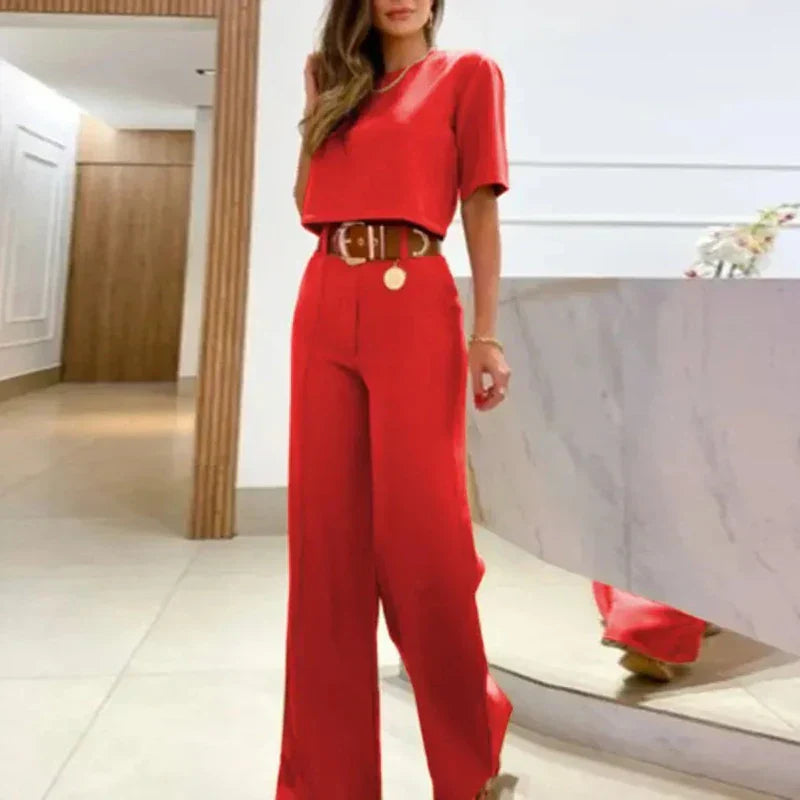 Edmonton Essence™ | Chic Top & Pants Set
