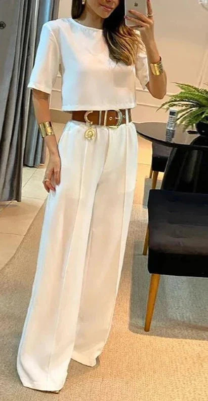 Edmonton Essence™ | Chic Top & Pants Set