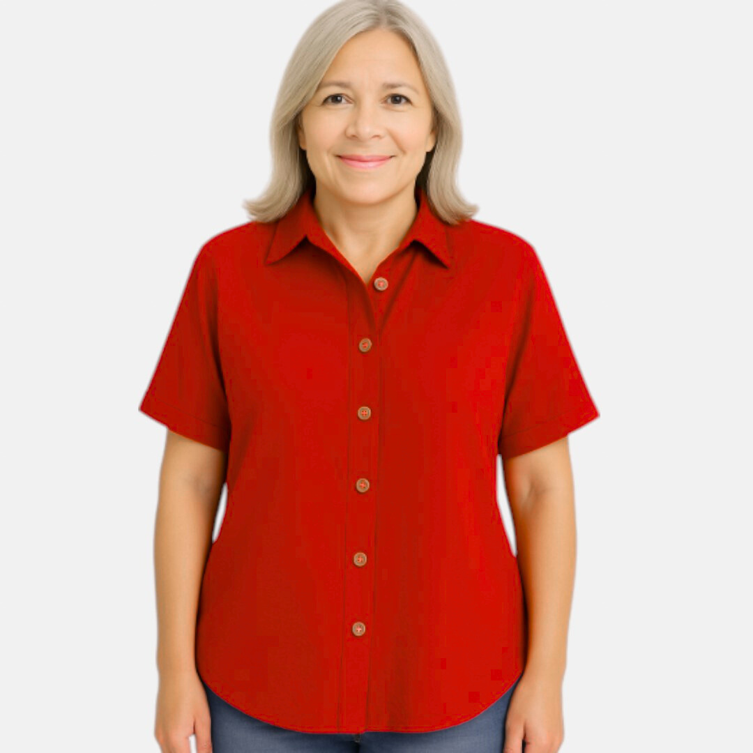 Edmonton Essence™ | Linen Button-Up Shirt