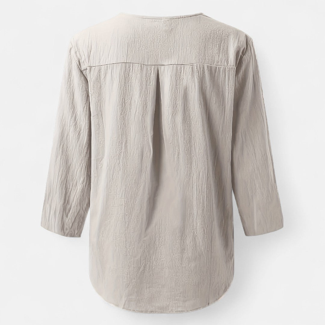 Edmonton Essence™ |  Relaxed Button Tunic