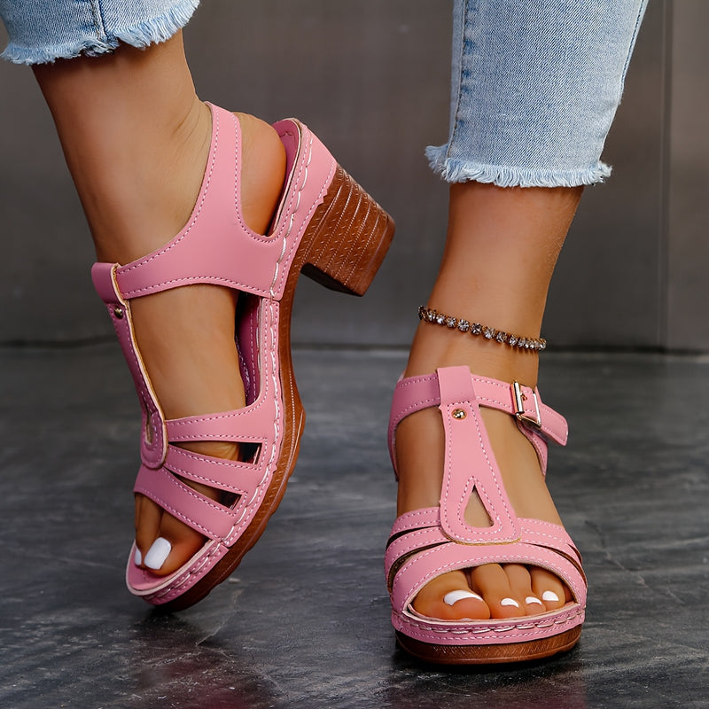Edmonton Essence™ | Comfortable Heel Sandals