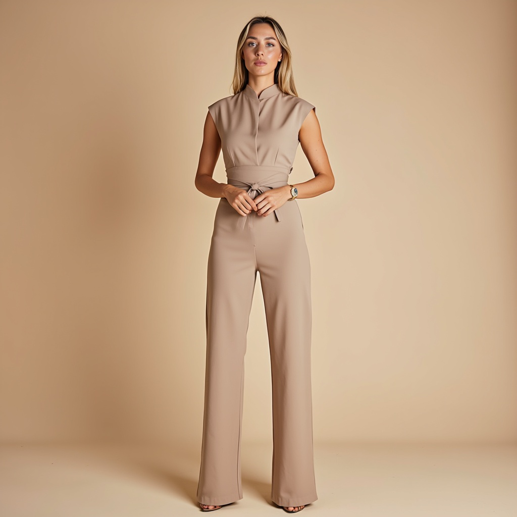 Edmonton Essence™ | Chic Sleeveless Jumpsuit