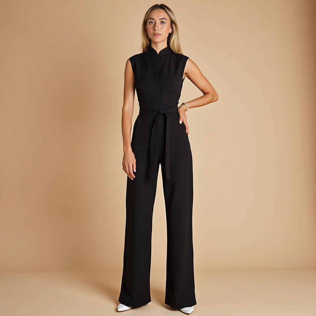 Edmonton Essence™ | Chic Sleeveless Jumpsuit